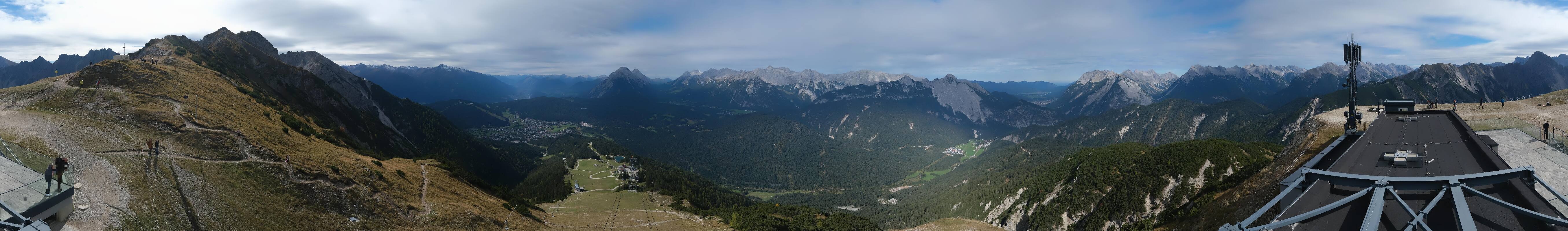 Archiv Foto Webcam Seefeld Rosshütte - Bergstation Seefelder Joch