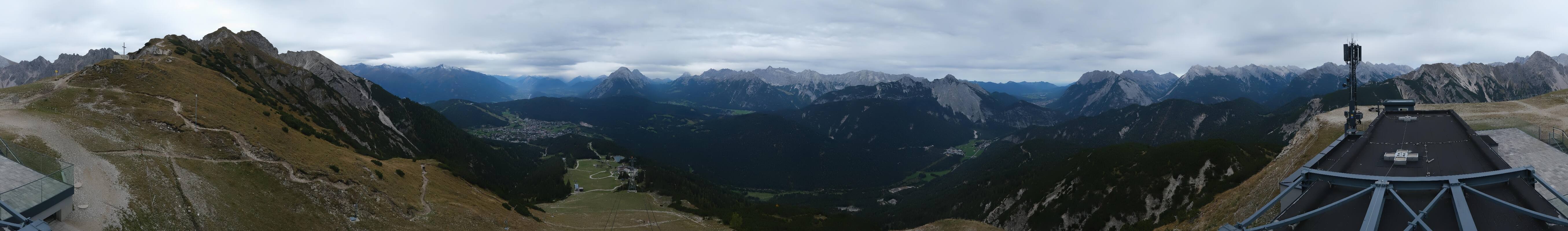 Archiv Foto Webcam Seefeld Rosshütte - Bergstation Seefelder Joch