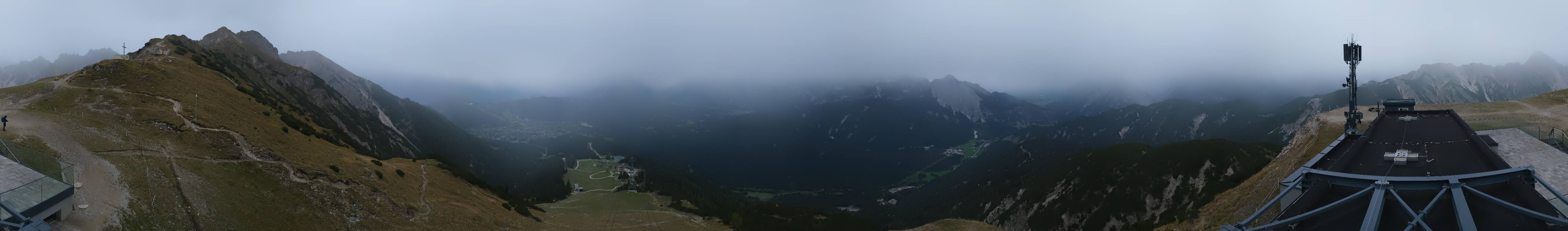 Archiv Foto Webcam Seefeld Rosshütte - Bergstation Seefelder Joch