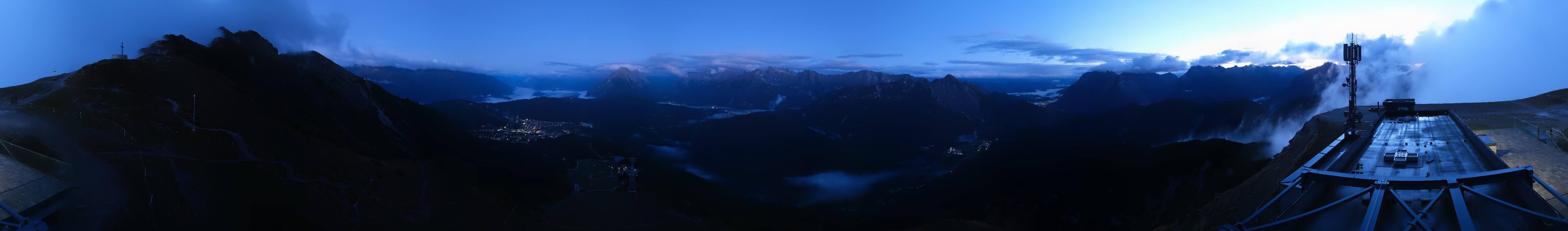 Archiv Foto Webcam Seefeld Rosshütte - Bergstation Seefelder Joch