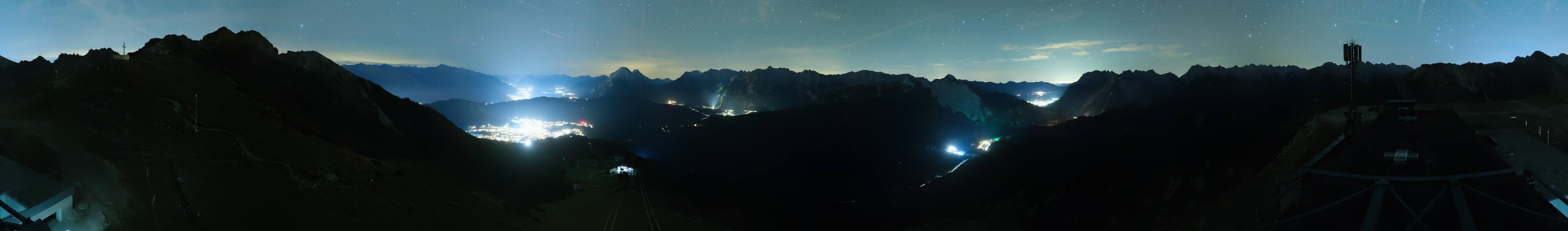 Archiv Foto Webcam Seefeld Rosshütte - Bergstation Seefelder Joch