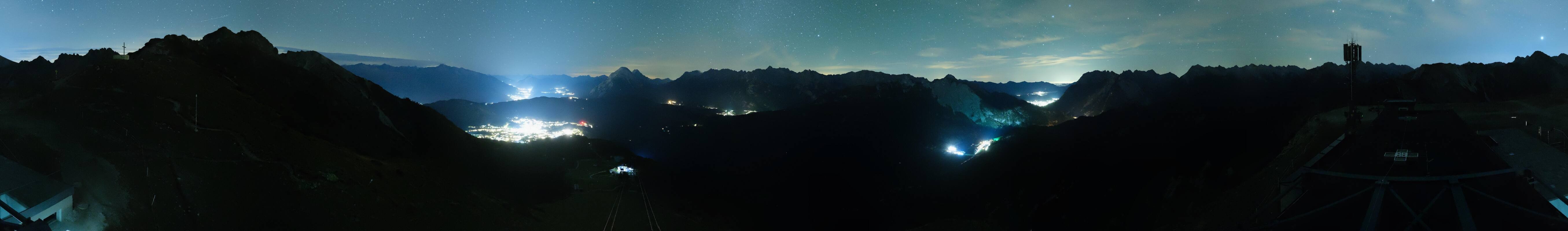 Archiv Foto Webcam Seefeld Rosshütte - Bergstation Seefelder Joch