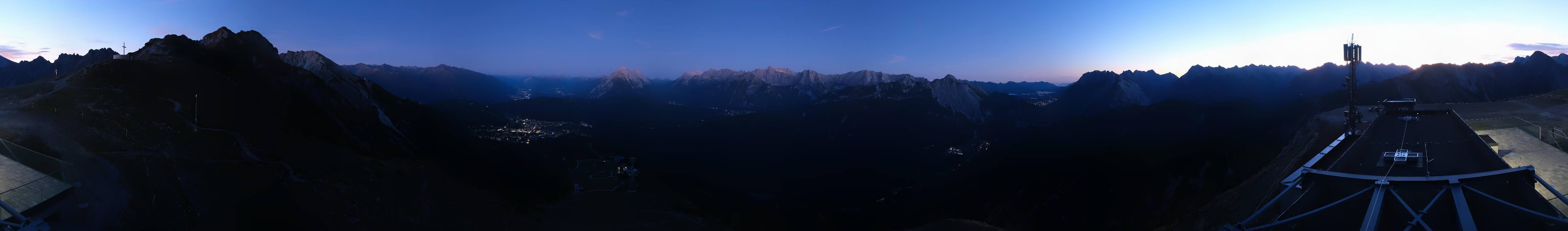 Archiv Foto Webcam Seefeld Rosshütte - Bergstation Seefelder Joch
