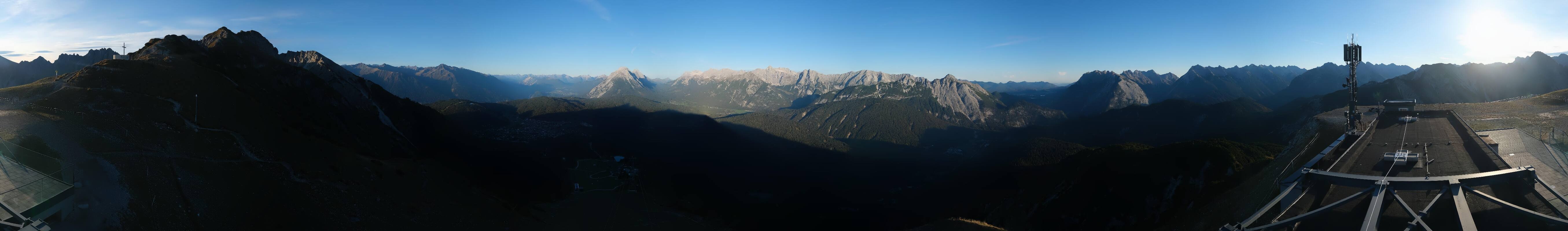 Archiv Foto Webcam Seefeld Rosshütte - Bergstation Seefelder Joch