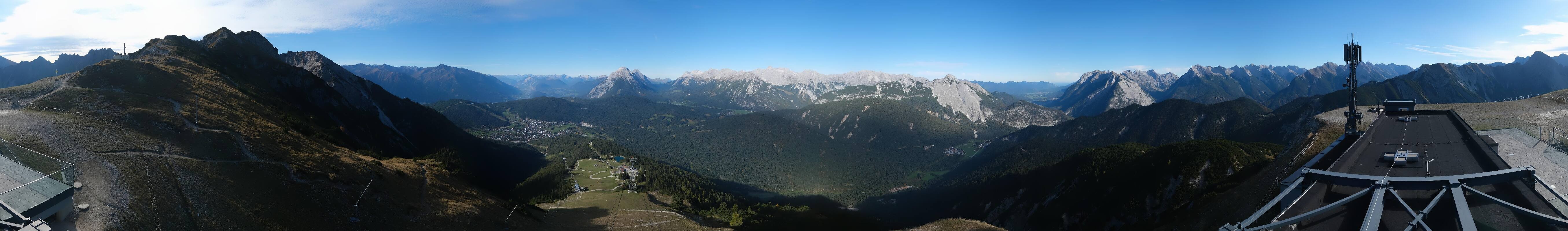Archiv Foto Webcam Seefeld Rosshütte - Bergstation Seefelder Joch