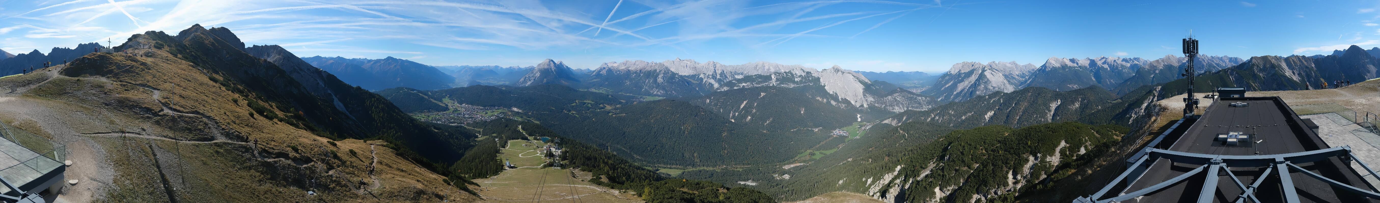 Archiv Foto Webcam Seefeld Rosshütte - Bergstation Seefelder Joch
