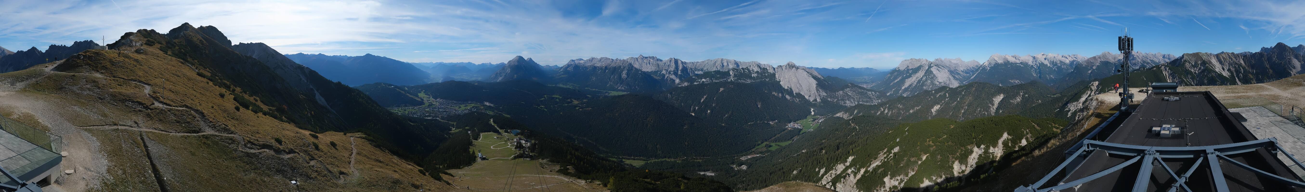 Archiv Foto Webcam Seefeld Rosshütte - Bergstation Seefelder Joch