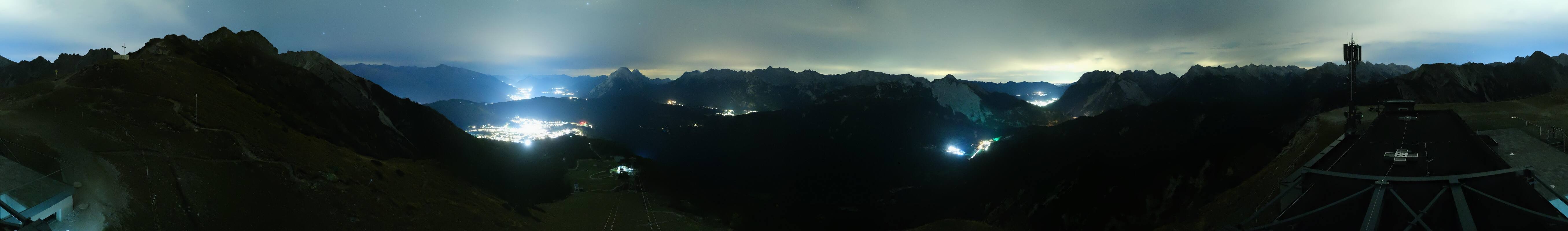 Archiv Foto Webcam Seefeld Rosshütte - Bergstation Seefelder Joch