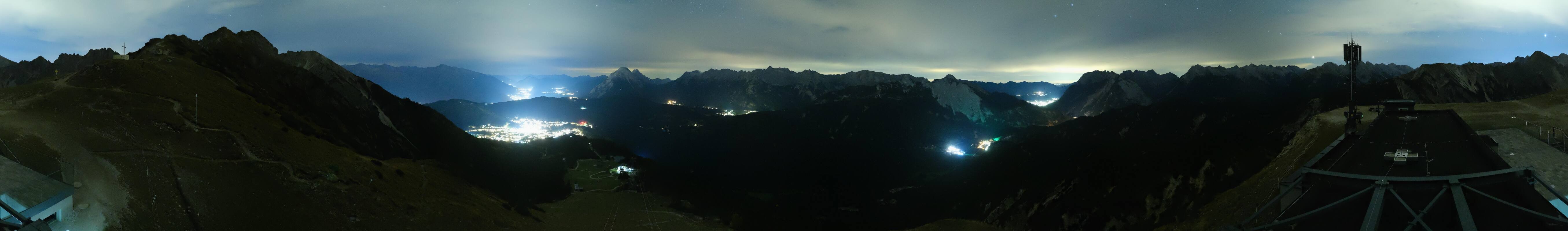 Archiv Foto Webcam Seefeld Rosshütte - Bergstation Seefelder Joch