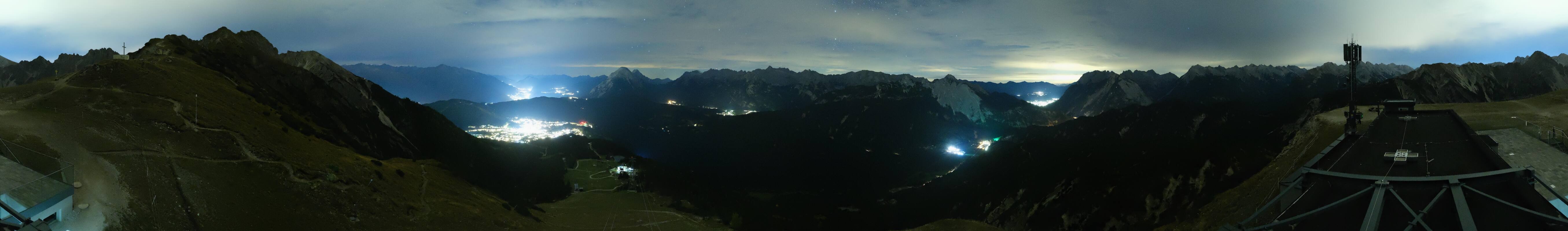 Archiv Foto Webcam Seefeld Rosshütte - Bergstation Seefelder Joch