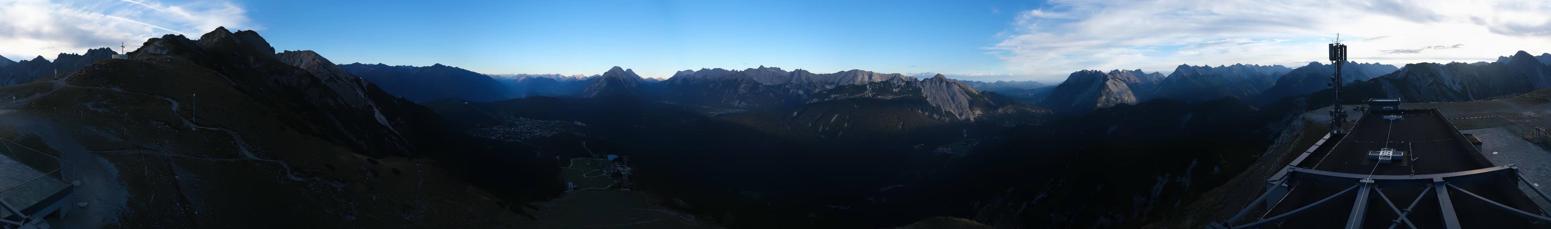 Archiv Foto Webcam Seefeld Rosshütte - Bergstation Seefelder Joch