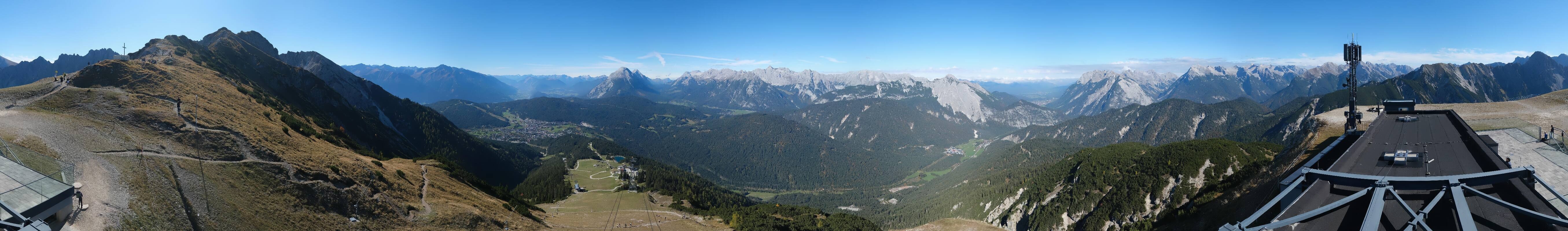 Archiv Foto Webcam Seefeld Rosshütte - Bergstation Seefelder Joch