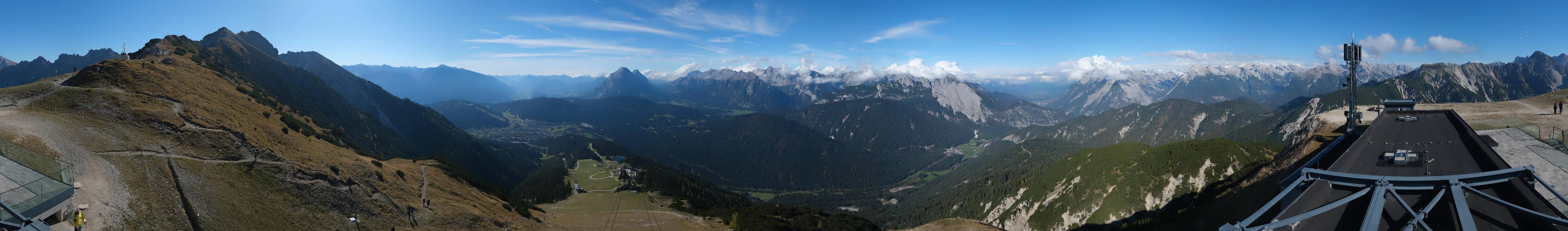 Archiv Foto Webcam Seefeld Rosshütte - Bergstation Seefelder Joch