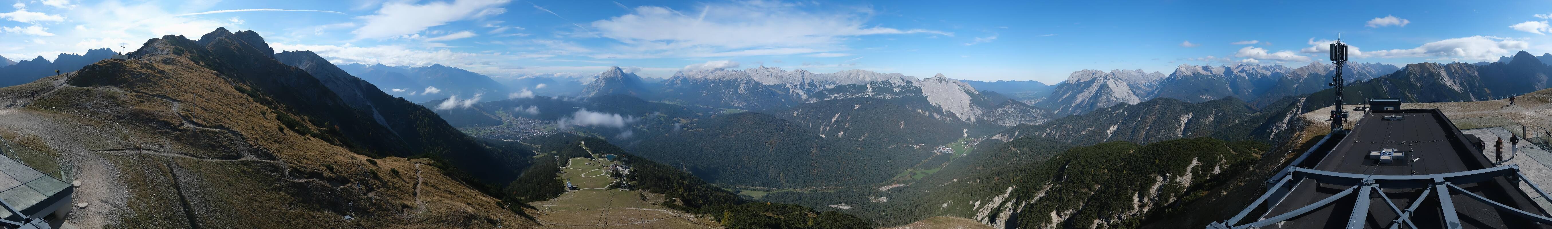 Archived image Webcam Seefeld Rosshütte - Seefelder Joch