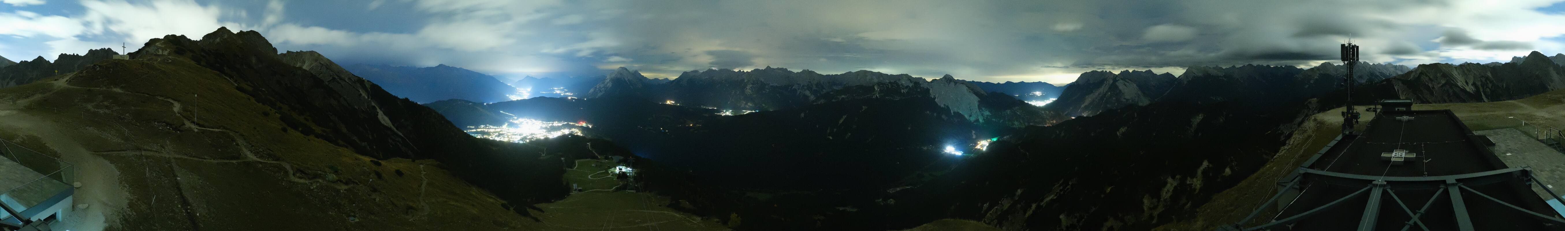 Archiv Foto Webcam Seefeld Rosshütte - Bergstation Seefelder Joch