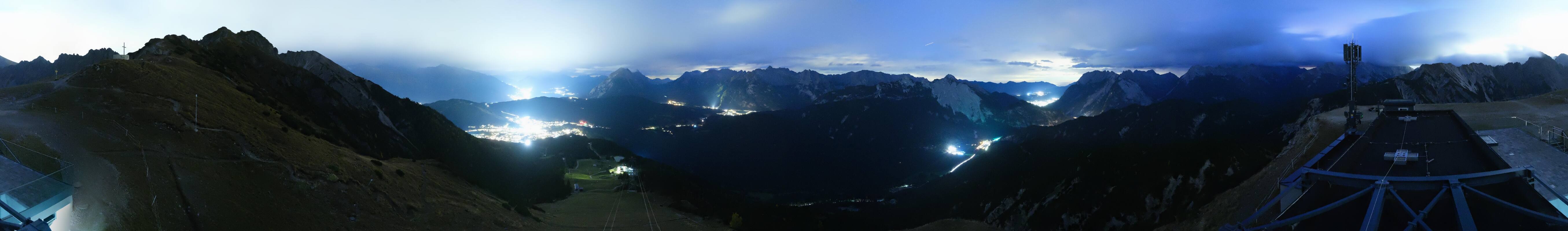 Archiv Foto Webcam Seefeld Rosshütte - Bergstation Seefelder Joch