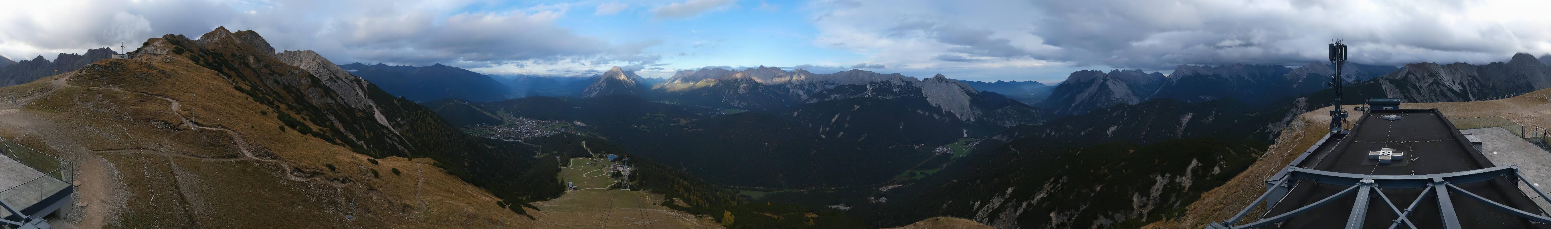 Archiv Foto Webcam Seefeld Rosshütte - Bergstation Seefelder Joch