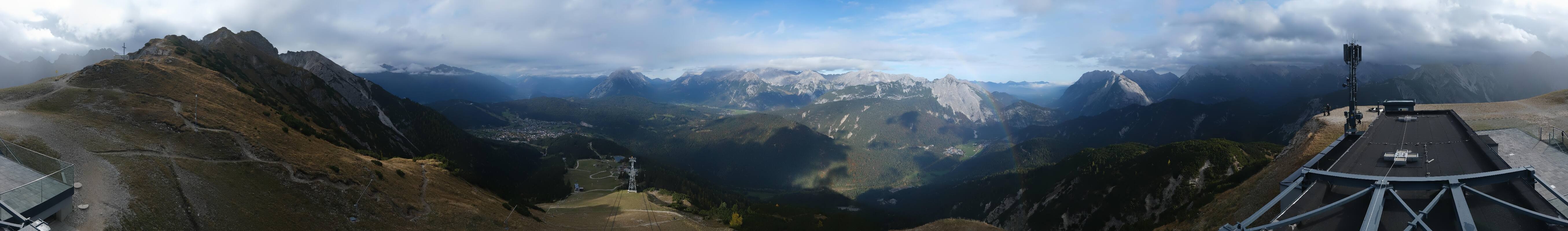 Archiv Foto Webcam Seefeld Rosshütte - Bergstation Seefelder Joch