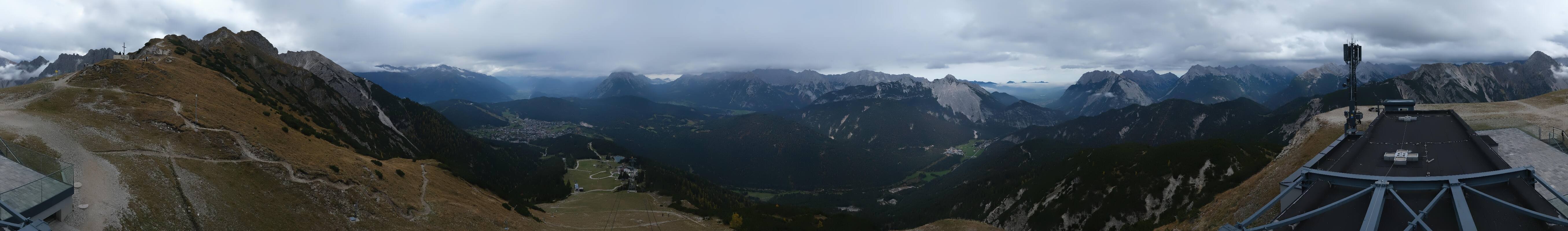 Archiv Foto Webcam Seefeld Rosshütte - Bergstation Seefelder Joch