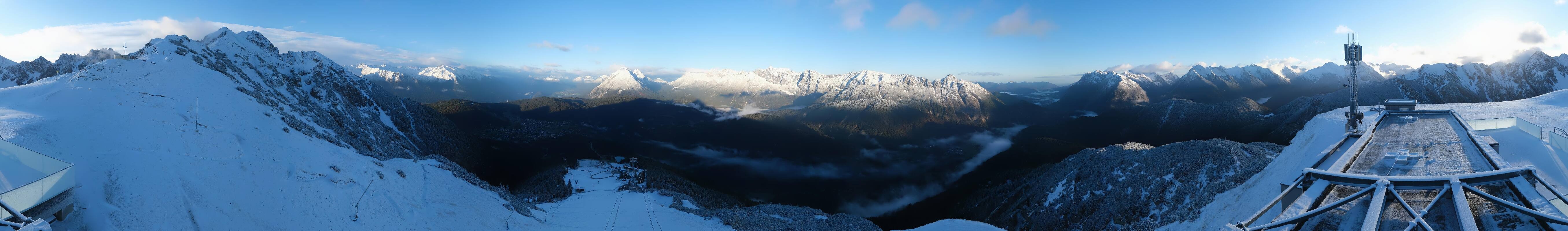 Archived image Webcam Seefeld Rosshütte - Seefelder Joch
