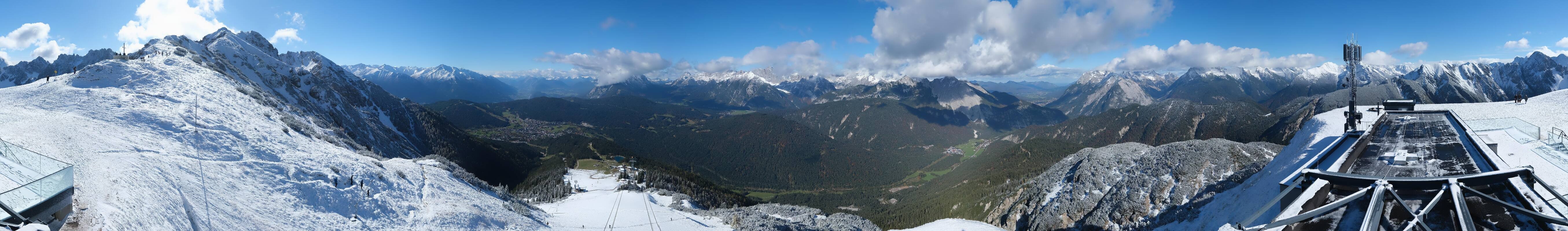 Archived image Webcam Seefeld Rosshütte - Seefelder Joch