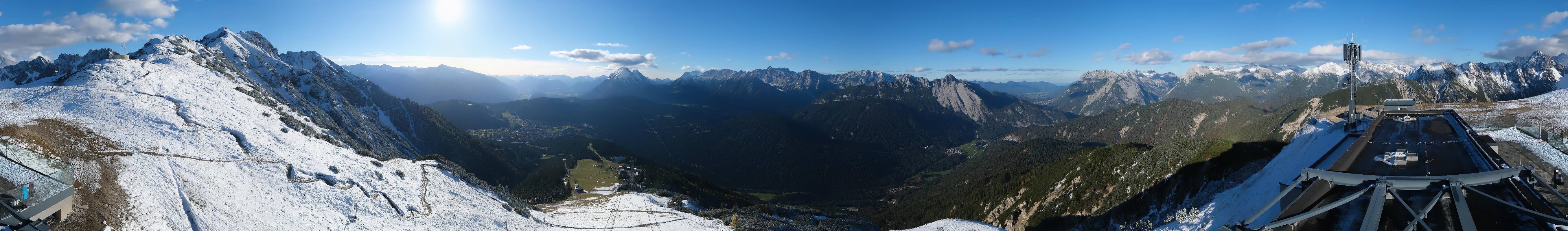 Archived image Webcam Seefeld Rosshütte - Seefelder Joch