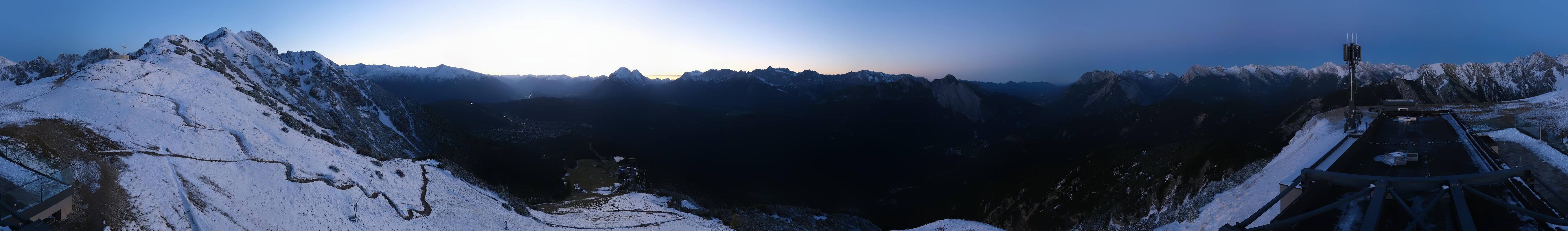 Archived image Webcam Seefeld Rosshütte - Seefelder Joch