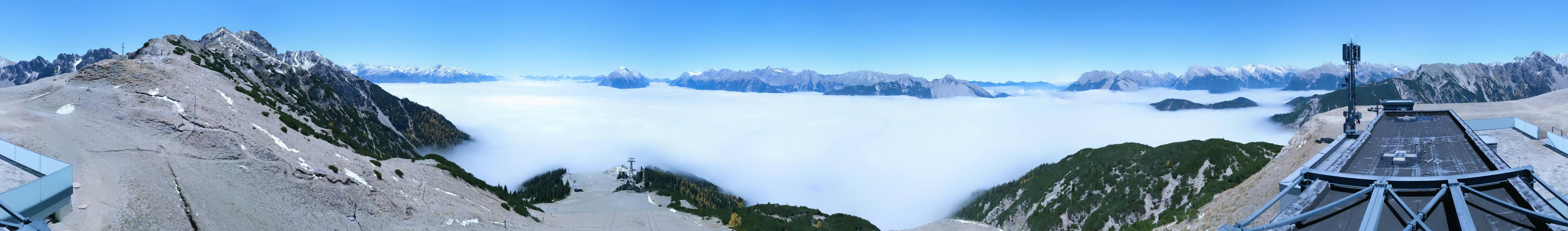 Archiv Foto Webcam Seefeld Rosshütte - Bergstation Seefelder Joch