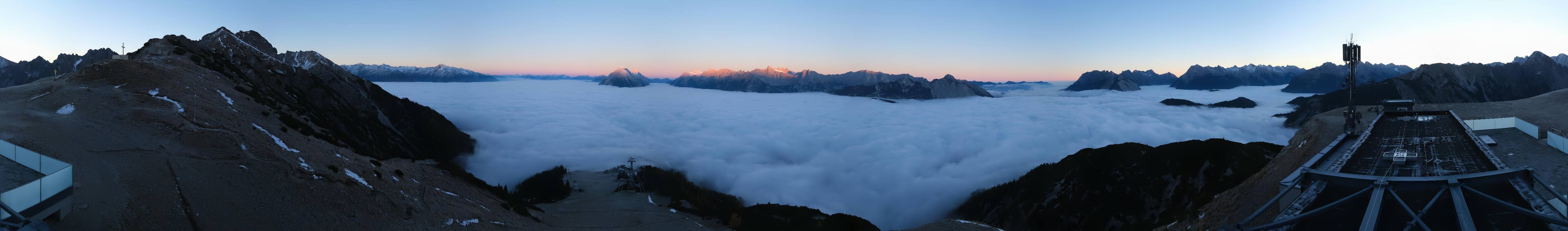 Archiv Foto Webcam Seefeld Rosshütte - Bergstation Seefelder Joch