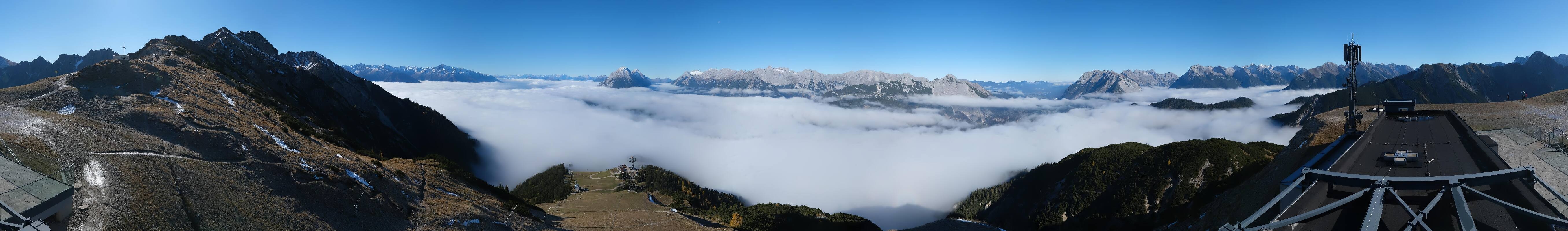 Archiv Foto Webcam Seefeld Rosshütte - Bergstation Seefelder Joch