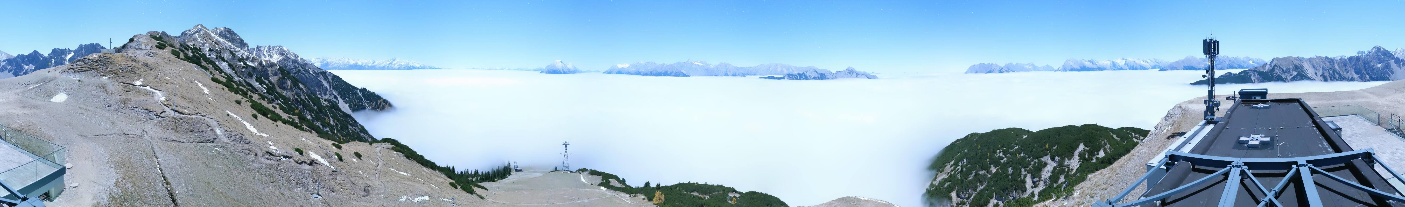 Archiv Foto Webcam Seefeld Rosshütte - Bergstation Seefelder Joch