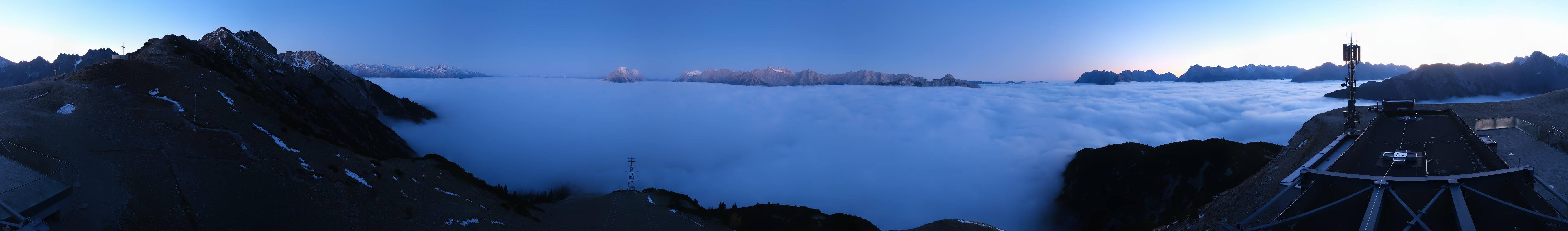 Archiv Foto Webcam Seefeld Rosshütte - Bergstation Seefelder Joch