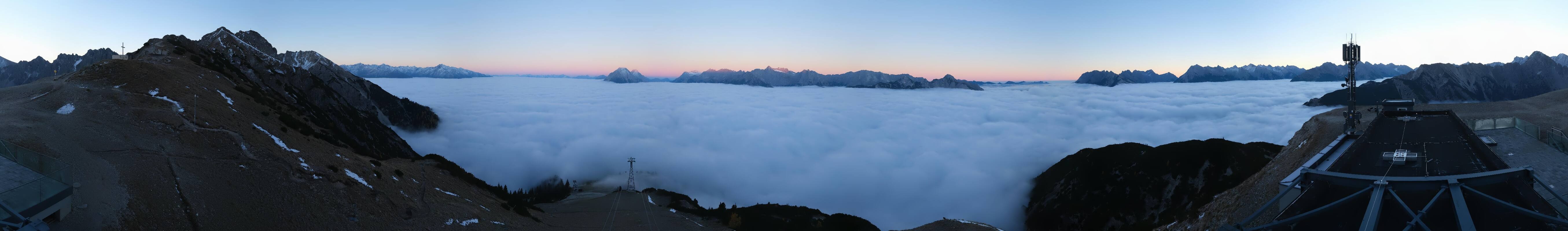 Archiv Foto Webcam Seefeld Rosshütte - Bergstation Seefelder Joch