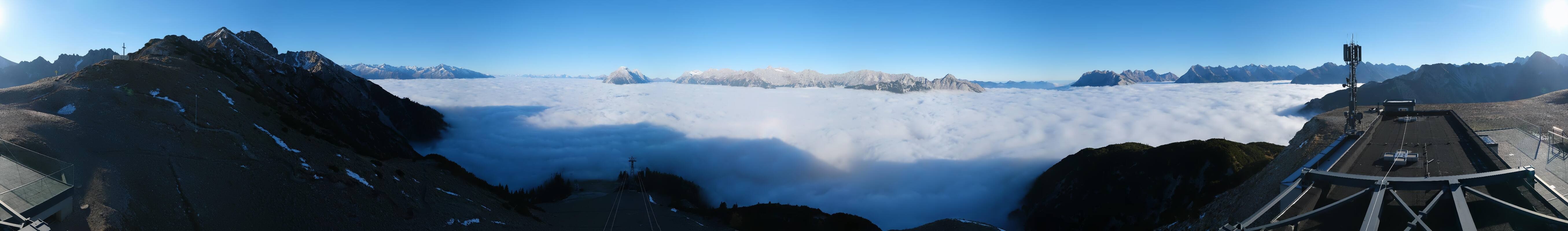 Archiv Foto Webcam Seefeld Rosshütte - Bergstation Seefelder Joch