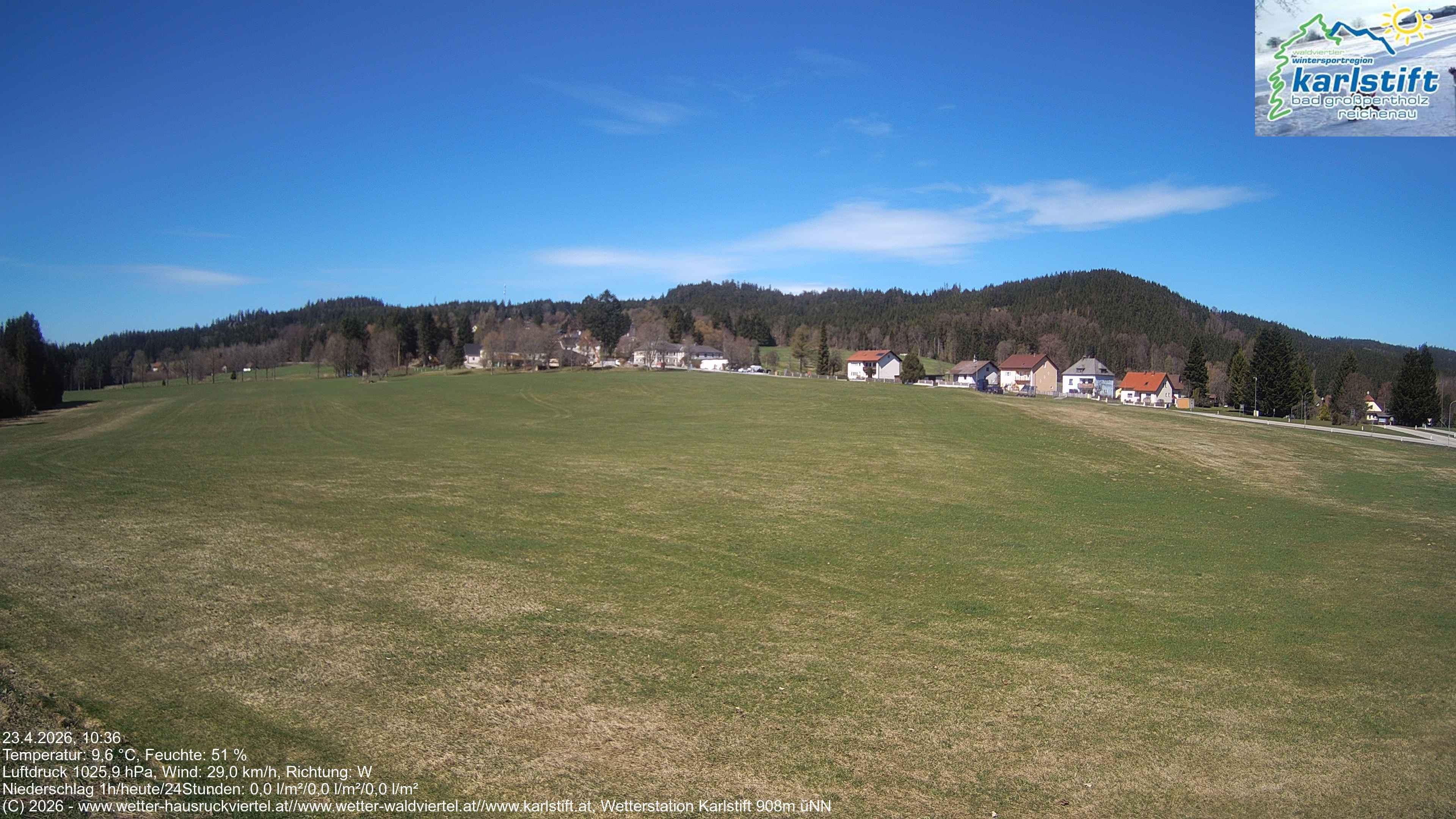Archiv Foto Webcam Karlstift im Waldviertel