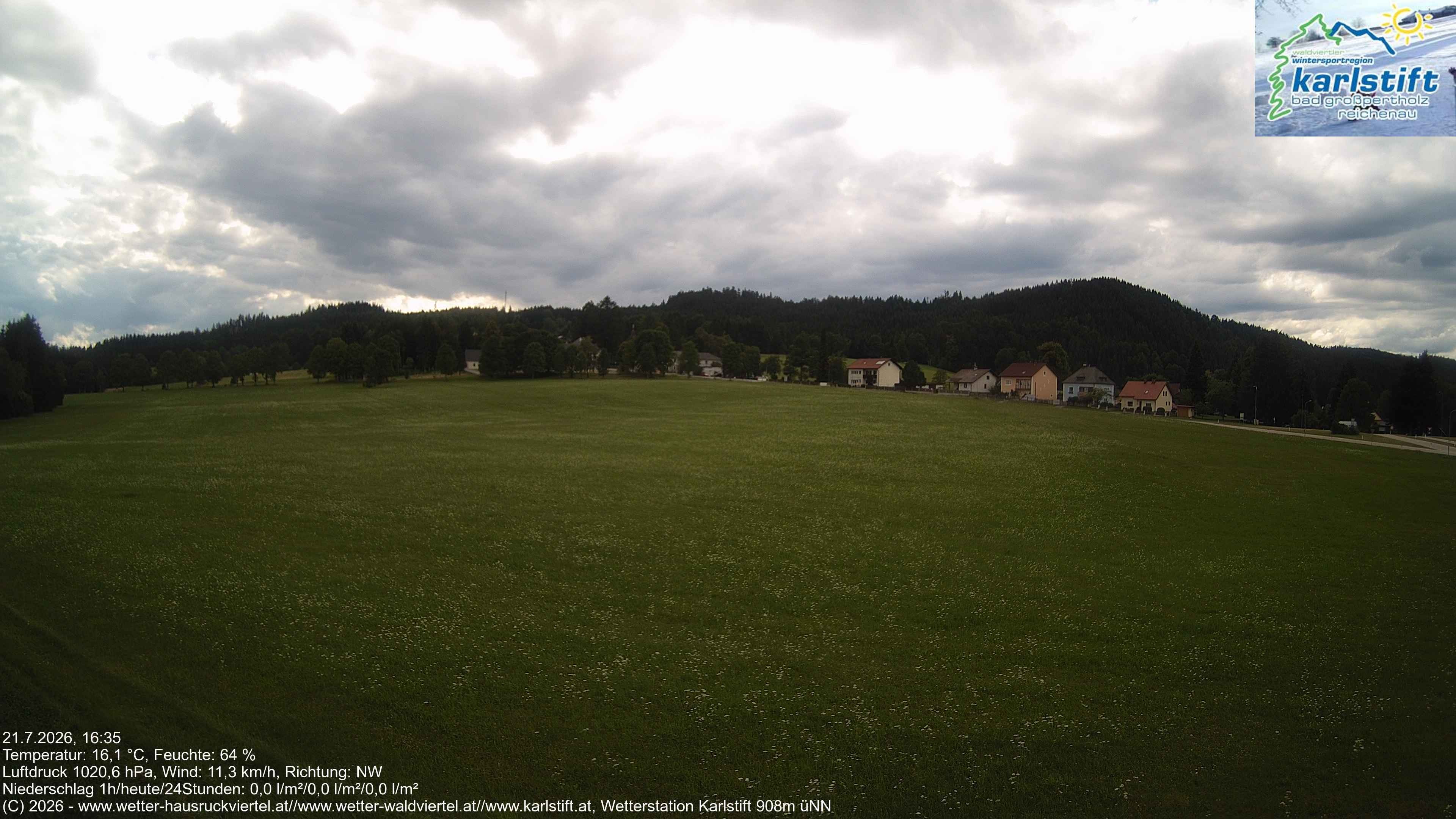 Archiv Foto Webcam Karlstift im Waldviertel
