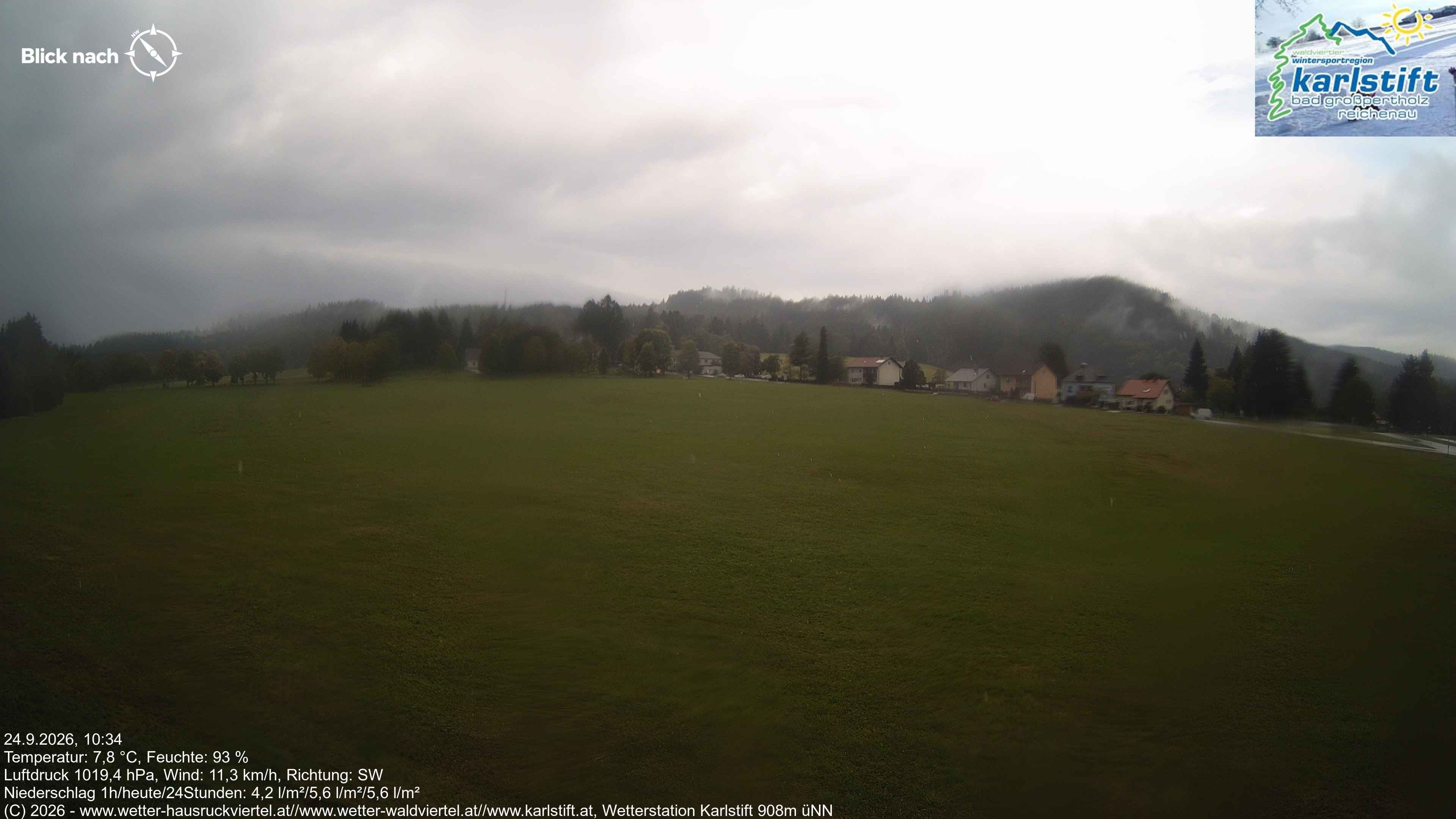 Archiv Foto Webcam Karlstift im Waldviertel