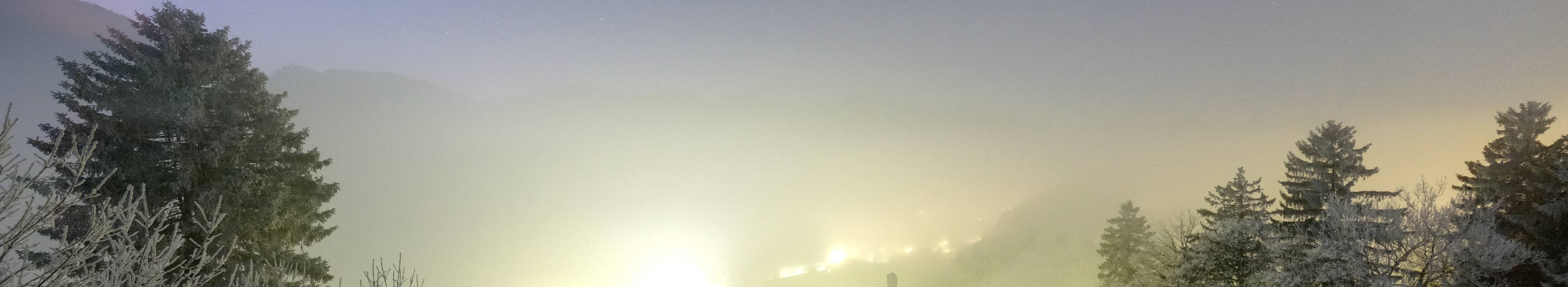 Archiv Foto Webcam Halblech - Blick über Buching