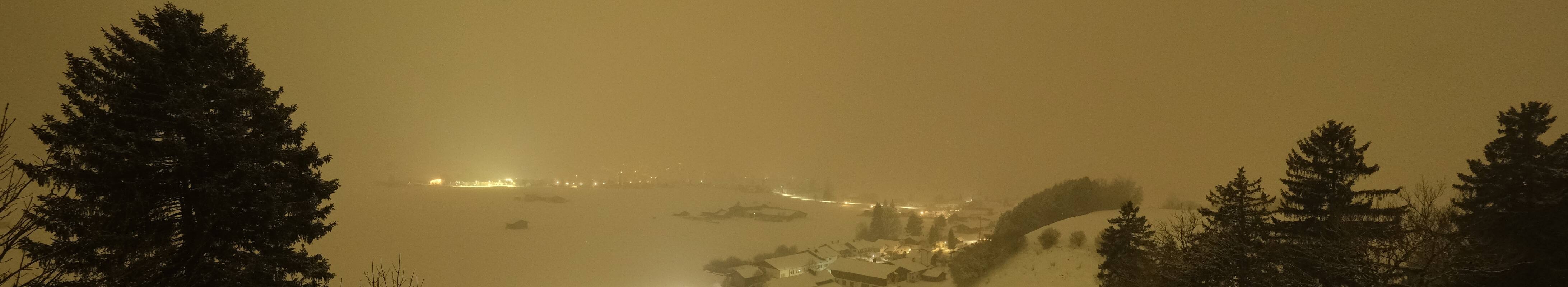 Archiv Foto Webcam Halblech - Blick über Buching