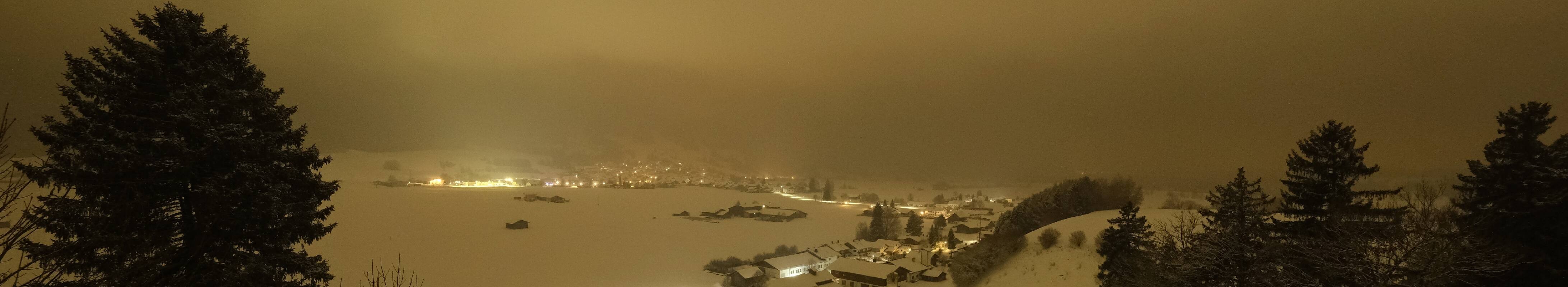 Archiv Foto Webcam Halblech - Blick über Buching