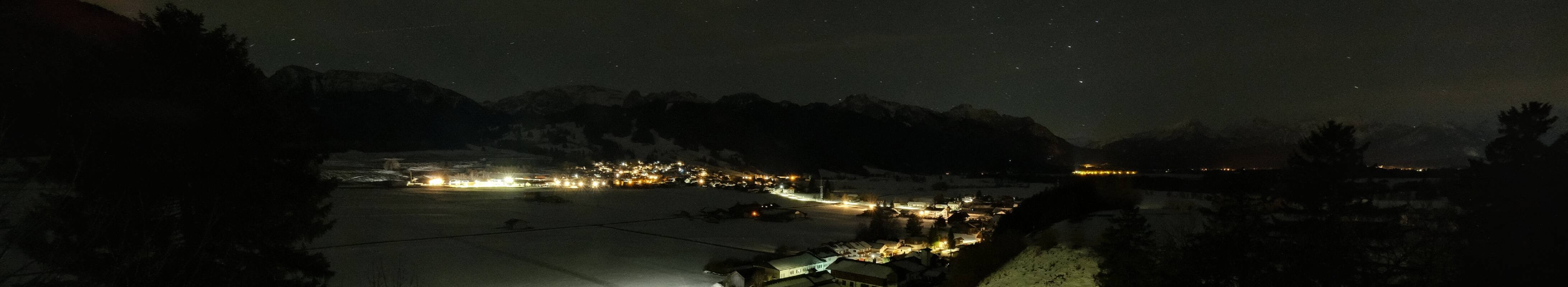 Archiv Foto Webcam Halblech - Blick über Buching