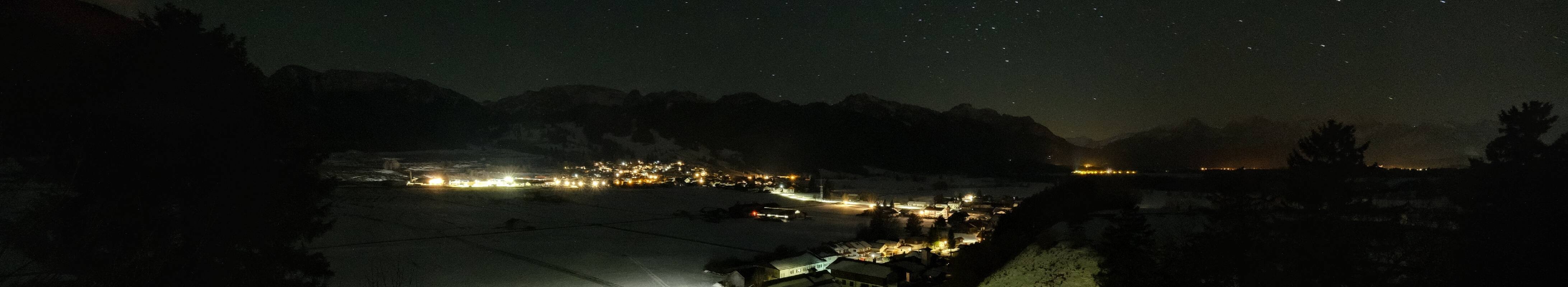 Archiv Foto Webcam Halblech - Blick über Buching