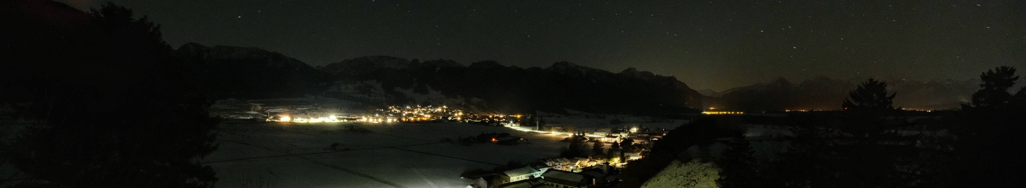 Archiv Foto Webcam Halblech - Blick über Buching