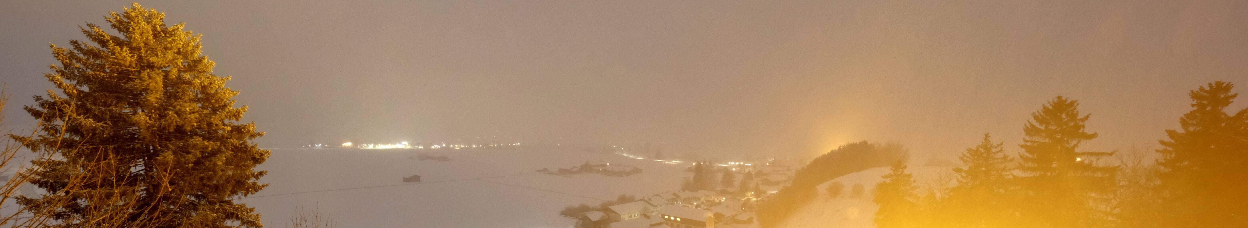 Archiv Foto Webcam Halblech - Blick über Buching