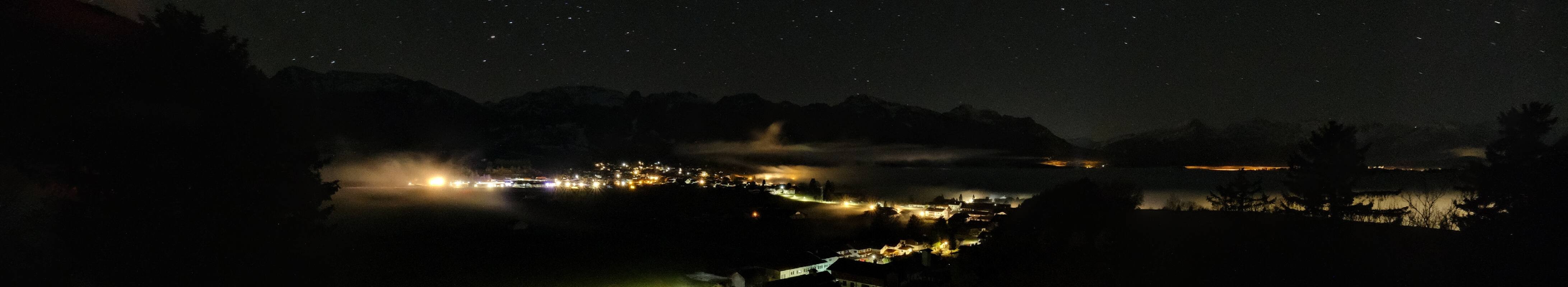 Archiv Foto Webcam Halblech - Blick über Buching