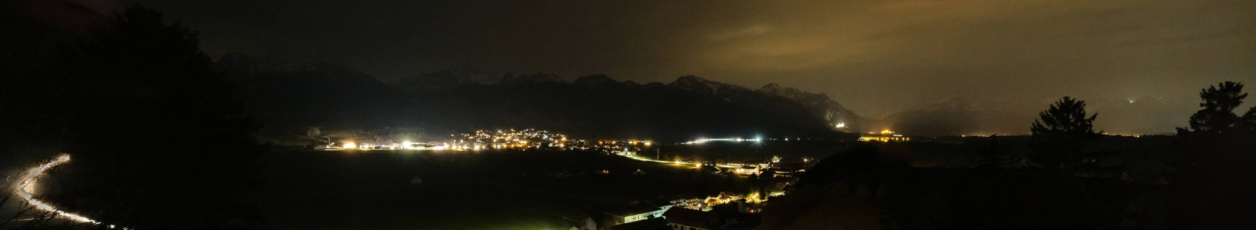 Archiv Foto Webcam Halblech - Blick über Buching