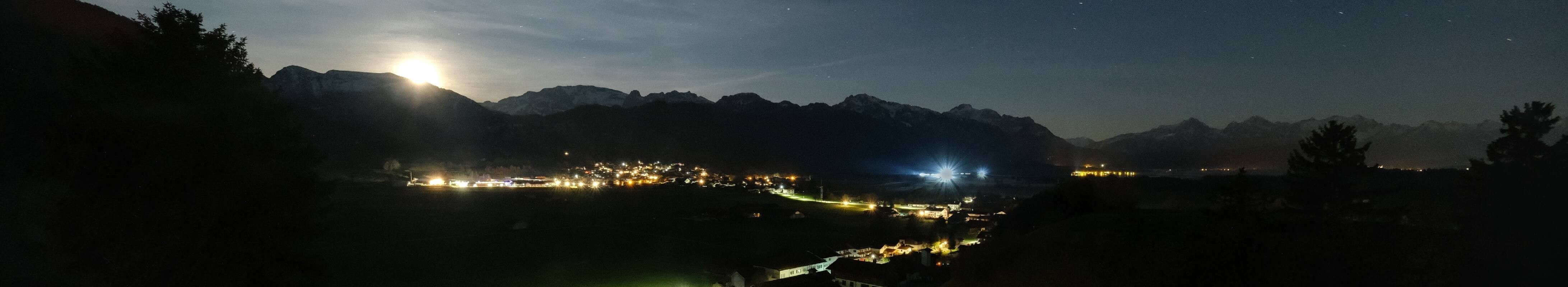 Archiv Foto Webcam Halblech - Blick über Buching