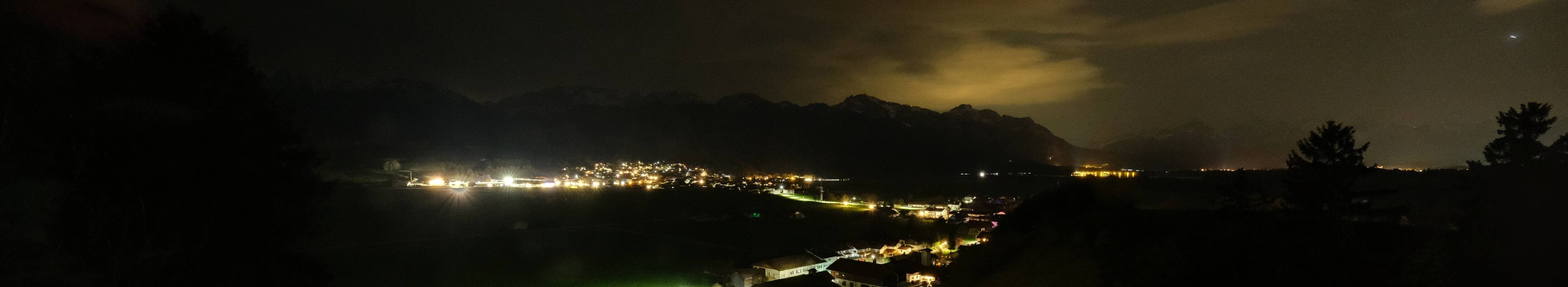 Archiv Foto Webcam Halblech - Blick über Buching