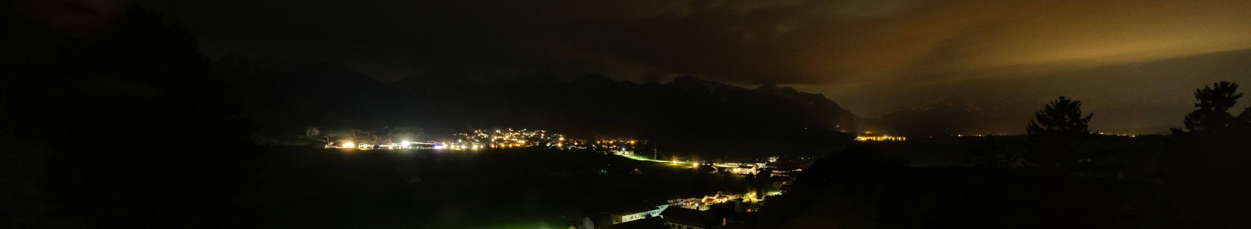 Archiv Foto Webcam Halblech - Blick über Buching