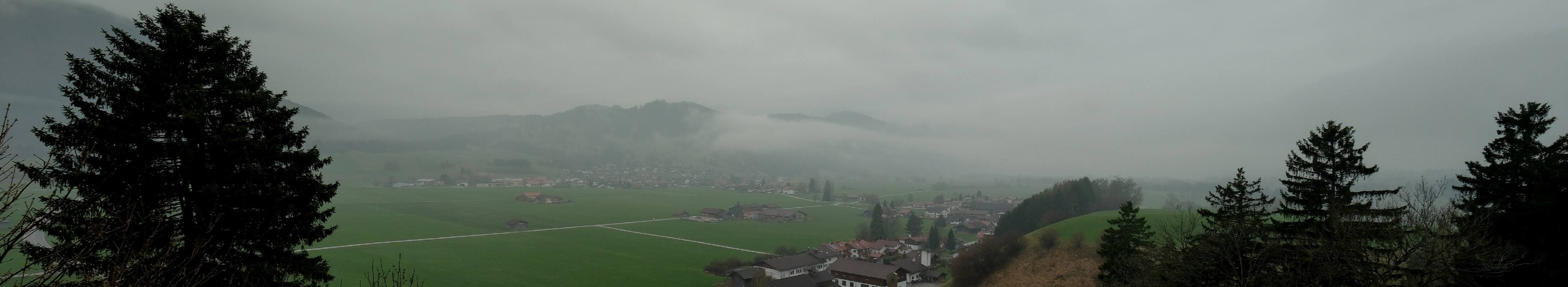 Archiv Foto Webcam Halblech - Blick über Buching